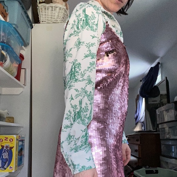 : green button up - Picture 9 of 12